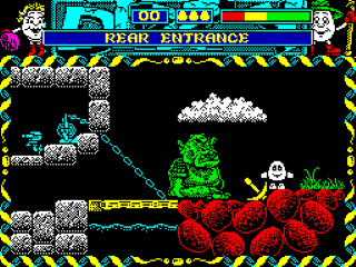 Dizzy Prince of the Yolkfolk screenshot 1 for ZX Spectrum